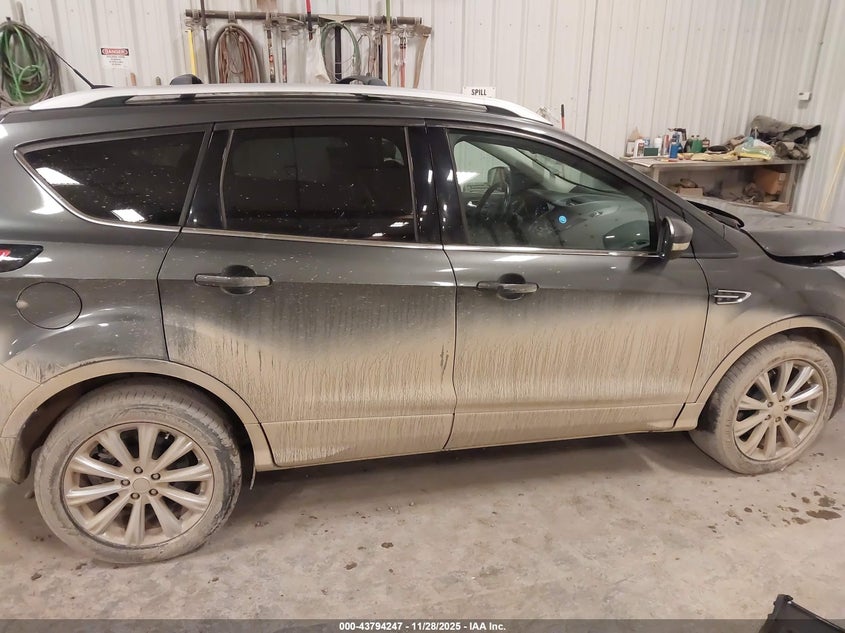 2017 Ford Escape Titanium VIN: 1FMCU9J90HUA27525 Lot: 43794247