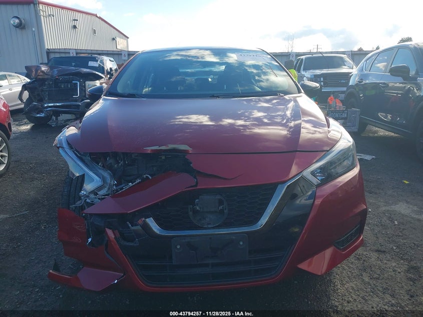 2022 Nissan Versa Sr VIN: 3N1CN8FV3NL851075 Lot: 43794257