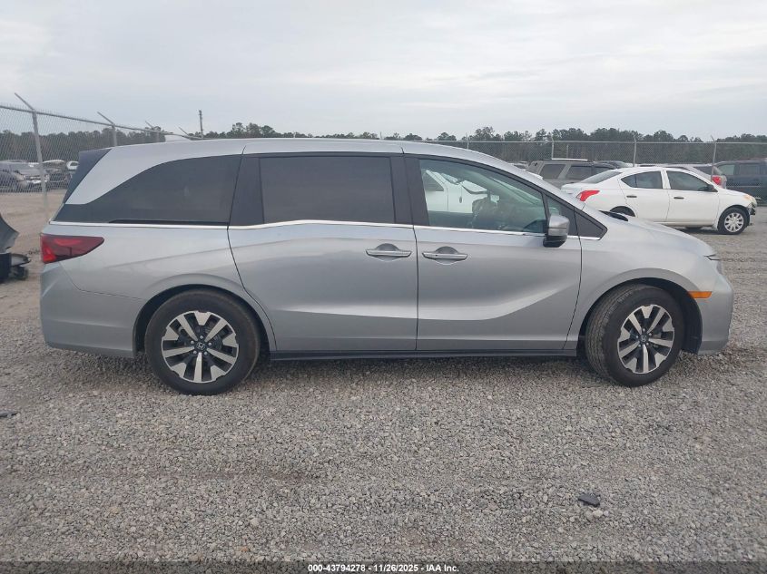 2025 Honda Odyssey Ex-L VIN: 5FNRL6H60SB084271 Lot: 43794278