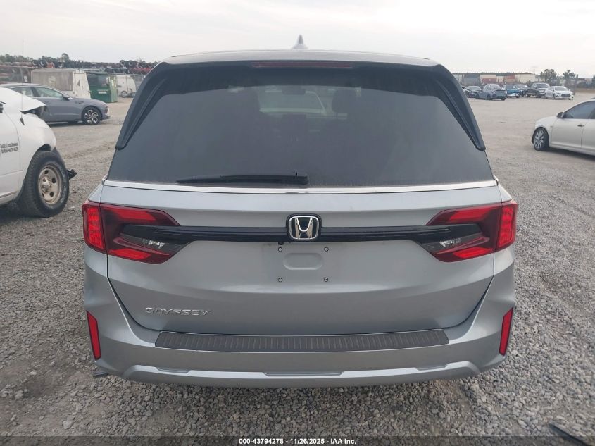 2025 Honda Odyssey Ex-L VIN: 5FNRL6H60SB084271 Lot: 43794278