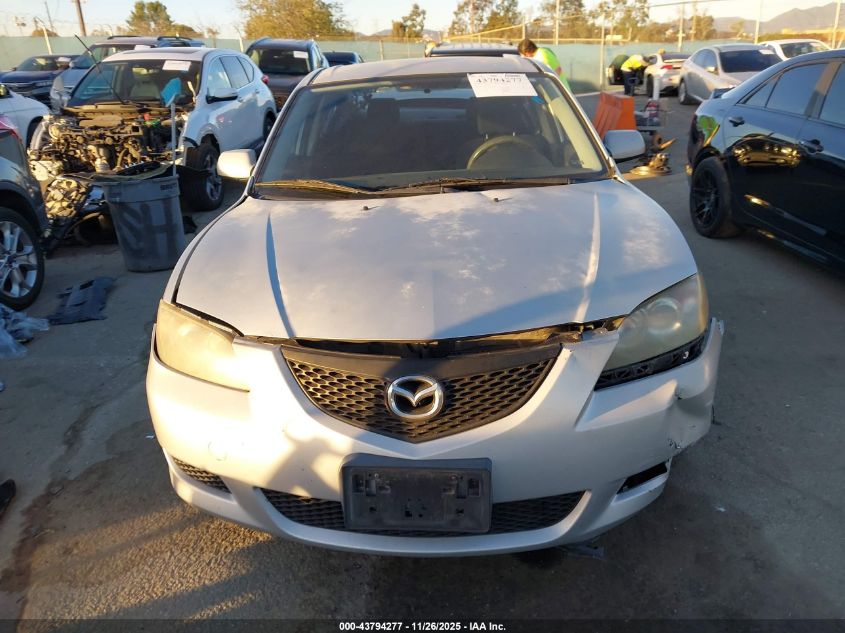2006 Mazda Mazda3 I VIN: JM1BK12G561508700 Lot: 43794277