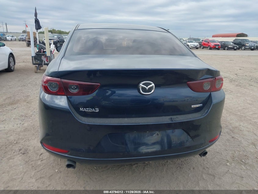 2020 Mazda Mazda3 Select Package VIN: JM1BPACLXL1175807 Lot: 43794312