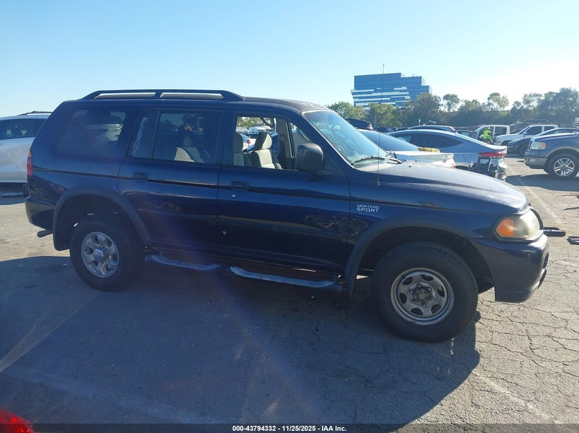 2003 Mitsubishi Montero Sport Es/Ls VIN: JA4LS21H03J044256 Lot: 43794332