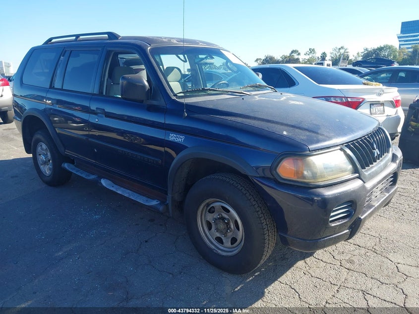JA4LS21H03J044256 2003 Mitsubishi Montero Sport Es/Ls auction photo 1