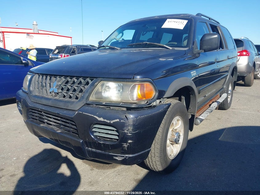 2003 Mitsubishi Montero Sport Es/Ls VIN: JA4LS21H03J044256 Lot: 43794332