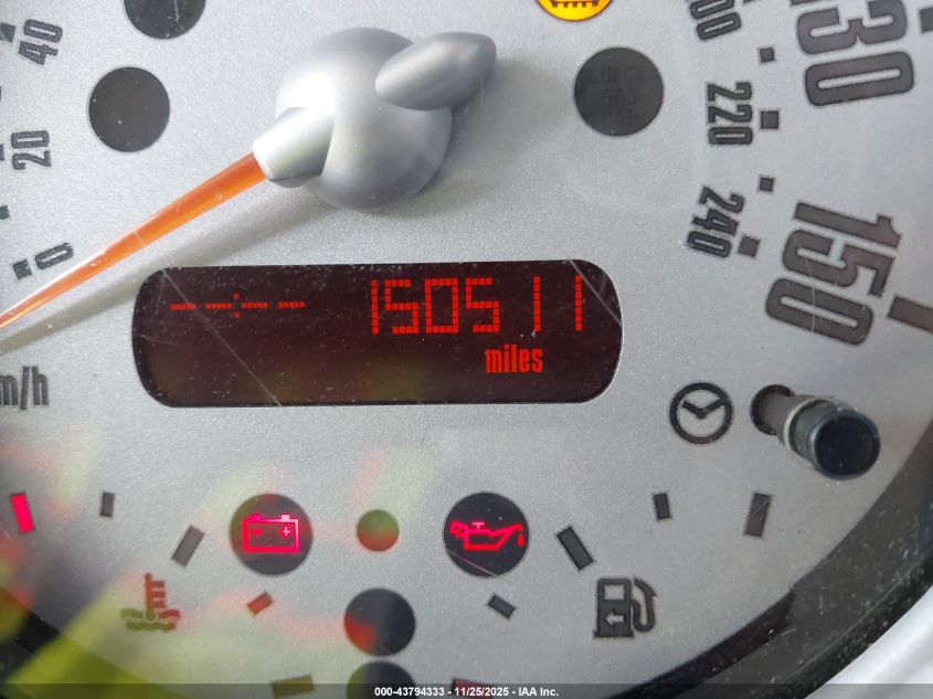 2006 Mini Cooper VIN: WMWRC33536TJ79002 Lot: 43794333