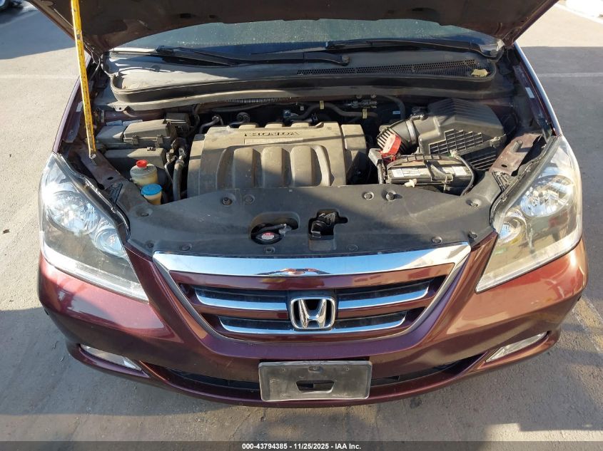 2007 Honda Odyssey Touring VIN: 5FNRL388X7B066836 Lot: 43794385