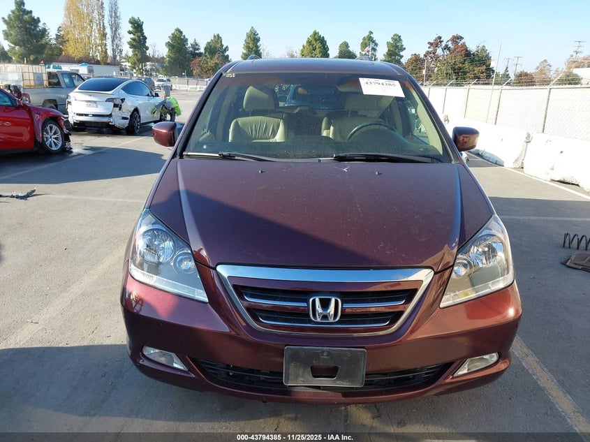 2007 Honda Odyssey Touring VIN: 5FNRL388X7B066836 Lot: 43794385
