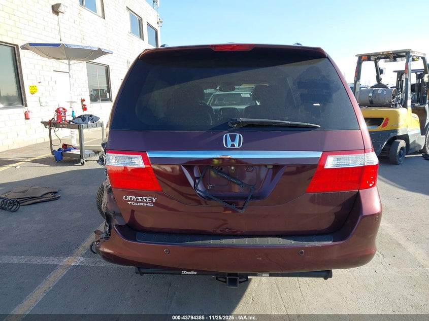2007 Honda Odyssey Touring VIN: 5FNRL388X7B066836 Lot: 43794385