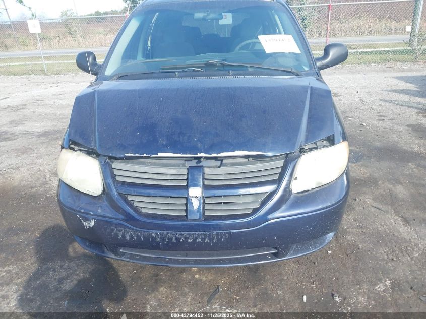 2005 Dodge Caravan Sxt VIN: 1D4GP45R45B368950 Lot: 43794452