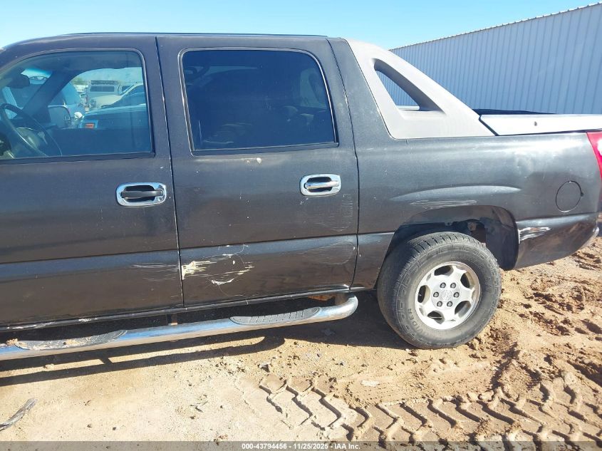 2004 Chevrolet Avalanche 1500 VIN: 3GNEC12T54G331563 Lot: 43794456