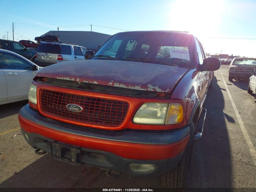 2002 Ford Expedition Xlt VIN: 1FMPU16L22LA62958 Lot: 43794461