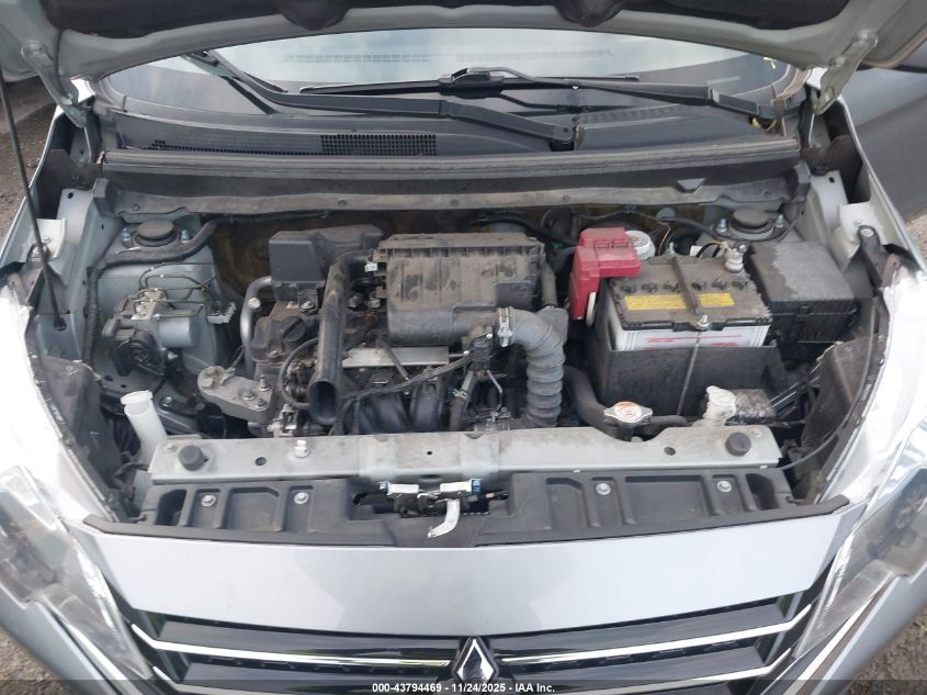 2021 Mitsubishi Mirage Carbonite Edition/Es/Le VIN: ML32AUHJ8MH014197 Lot: 43794469