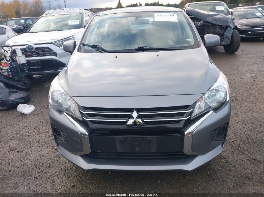 2021 Mitsubishi Mirage Carbonite Edition/Es/Le VIN: ML32AUHJ8MH014197 Lot: 43794469