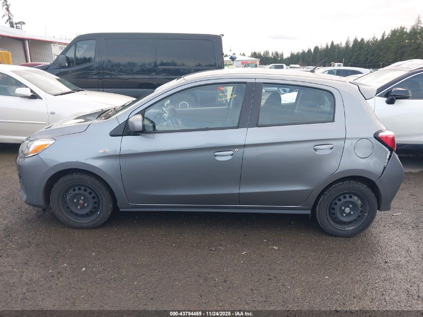 2021 Mitsubishi Mirage Carbonite Edition/Es/Le VIN: ML32AUHJ8MH014197 Lot: 43794469