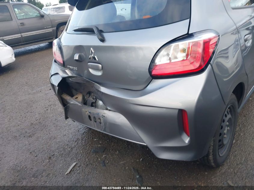 2021 Mitsubishi Mirage Carbonite Edition/Es/Le VIN: ML32AUHJ8MH014197 Lot: 43794469