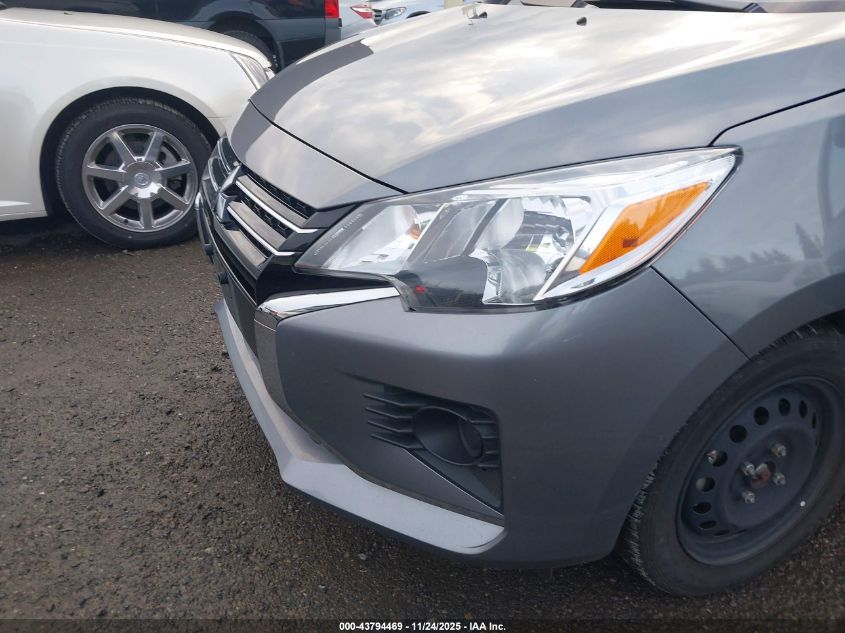 2021 Mitsubishi Mirage Carbonite Edition/Es/Le VIN: ML32AUHJ8MH014197 Lot: 43794469