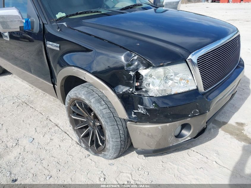 2006 Ford F-150 Lariat/Xlt VIN: 1FTPW12V26KC84417 Lot: 43794476