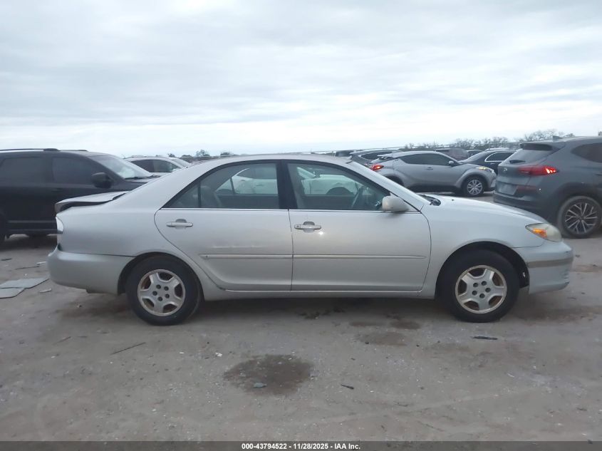 2002 Toyota Camry Le VIN: 4T1BE30K92U637795 Lot: 43794522