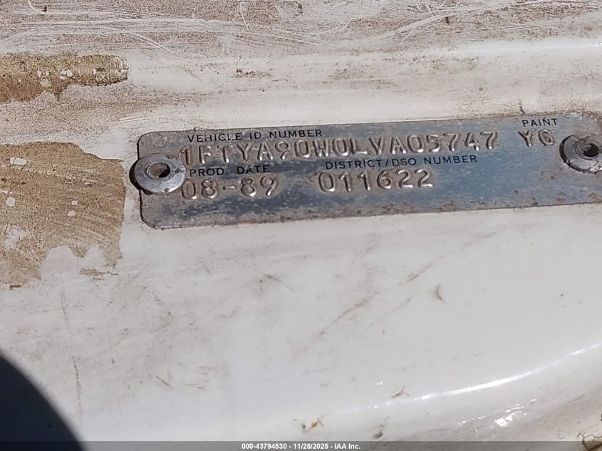 1990 Ford L-Series Ltl9000 VIN: 1FTYA90W0LVA05747 Lot: 43794530