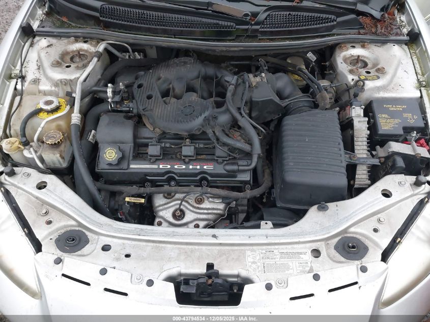 2002 Chrysler Sebring Lx VIN: 1C3EL45RX2N146363 Lot: 43794534