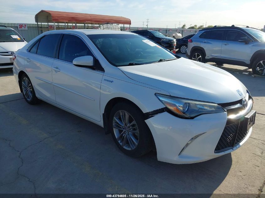 TOYOTA CAMRY HYBRID SE