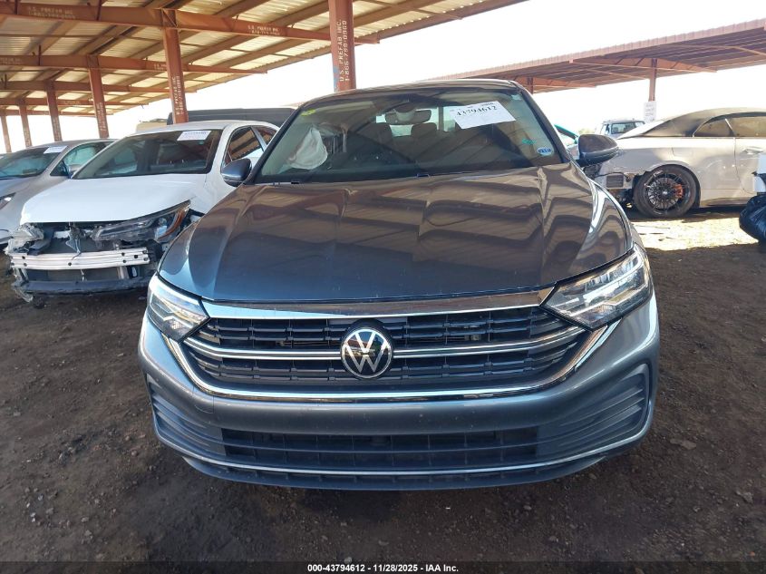 2023 Volkswagen Jetta 1.5T Se VIN: 3VW7M7BU1PM019320 Lot: 43794612
