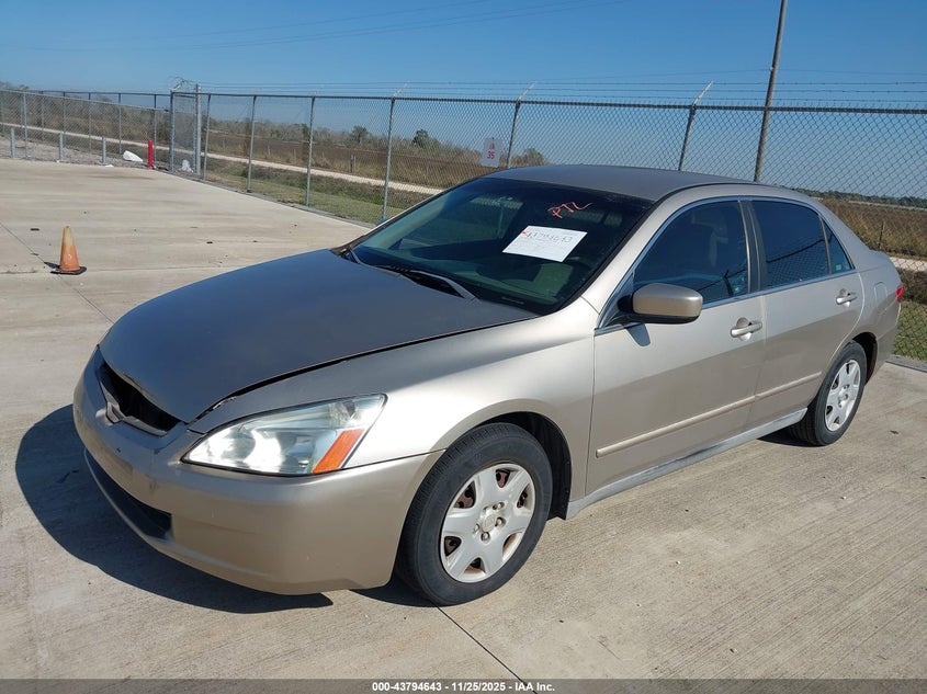 3HGCM56405G703076 2005 HONDA ACCORD photo no. 2