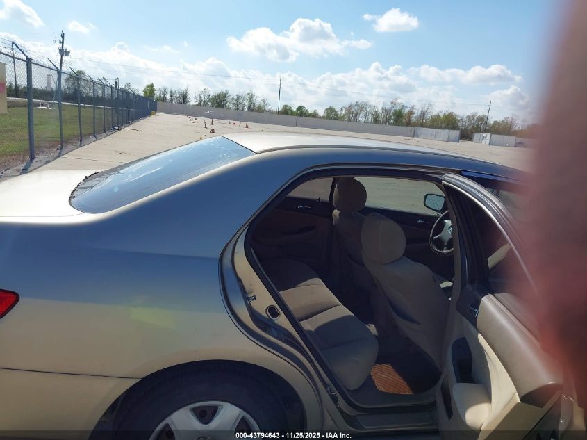 2005 Honda Accord 2.4 Lx VIN: 3HGCM56405G703076 Lot: 43794643