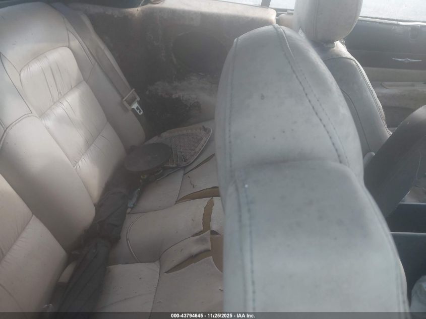 2001 Chrysler Sebring Limited VIN: 1C3EL65U01N655408 Lot: 43794645