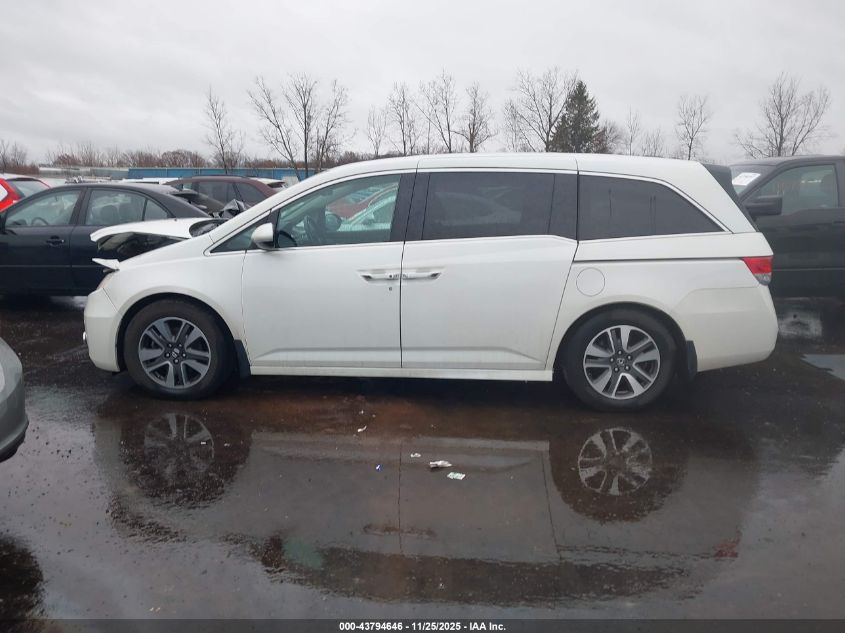 2014 Honda Odyssey Touring/Touring Elite VIN: 5FNRL5H90EB084005 Lot: 43794646