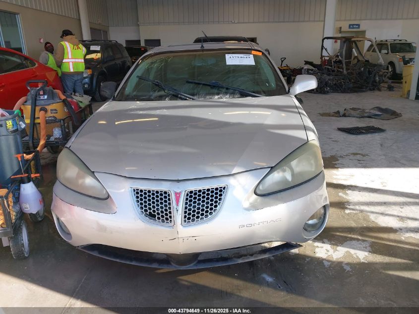 2005 Pontiac Grand Prix Gtp VIN: 2G2WR544051217638 Lot: 43794649