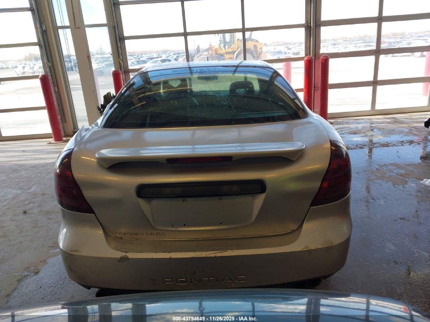 2005 Pontiac Grand Prix Gtp VIN: 2G2WR544051217638 Lot: 43794649