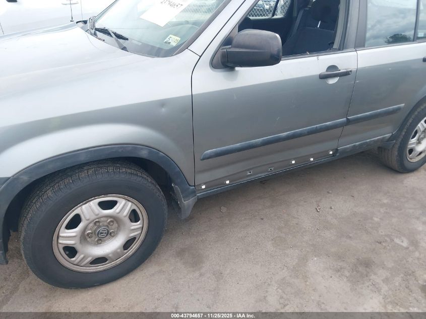 2005 Honda Cr-V Lx VIN: SHSRD68535U304214 Lot: 43794657