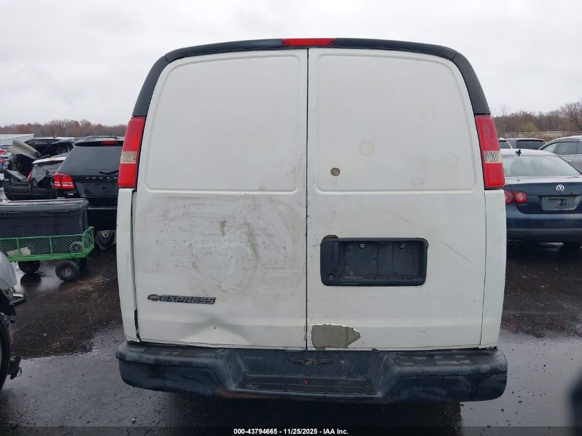 2008 Chevrolet Express Work Van VIN: 1GCFG15X981138949 Lot: 43794665