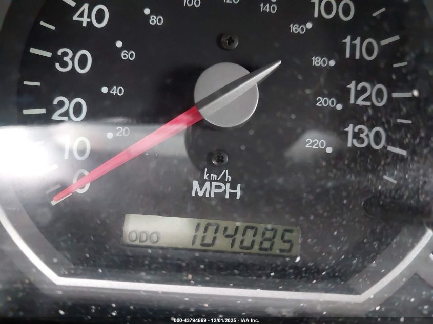 2003 Kia Sedona Ex/Lx VIN: KNDUP131136459109 Lot: 43794669