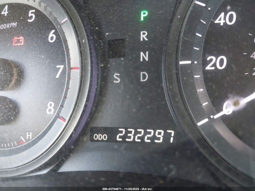 2009 Lexus Es 350 VIN: JTHBJ46G892287430 Lot: 43794671