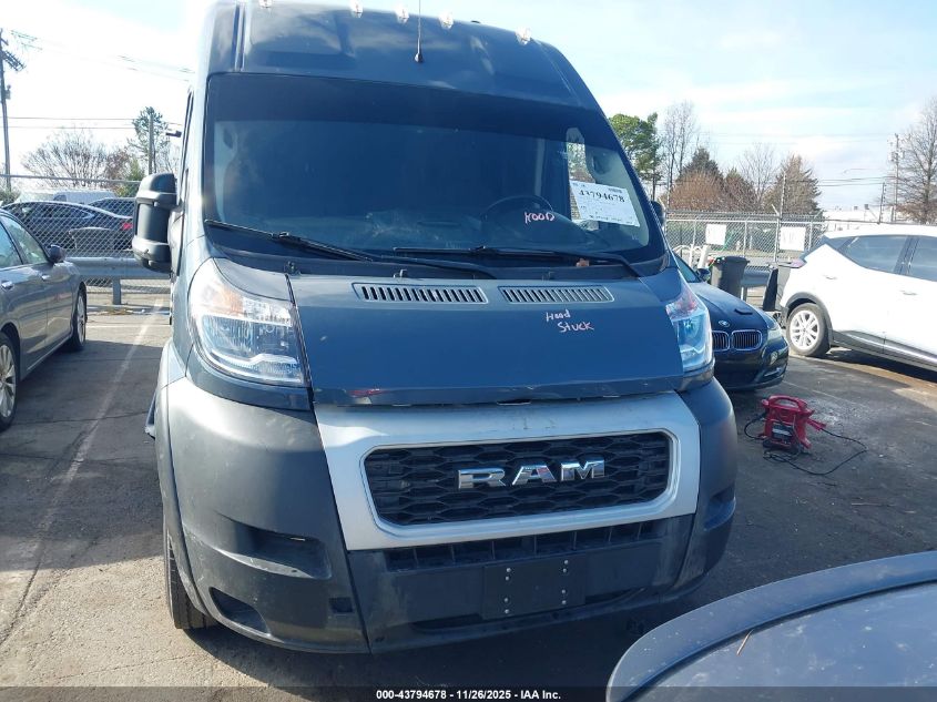 2019 Ram Promaster 2500 High Roof 159 Wb VIN: 3C6TRVDG9KE517130 Lot: 43794678