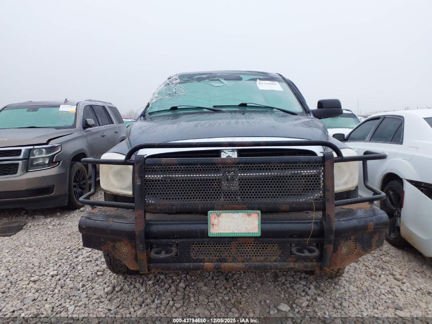 2007 Dodge Ram 2500 Slt/Trx4 Off Road/Sport/Power Wagon VIN: 1D7KS28A77J600729 Lot: 43794680