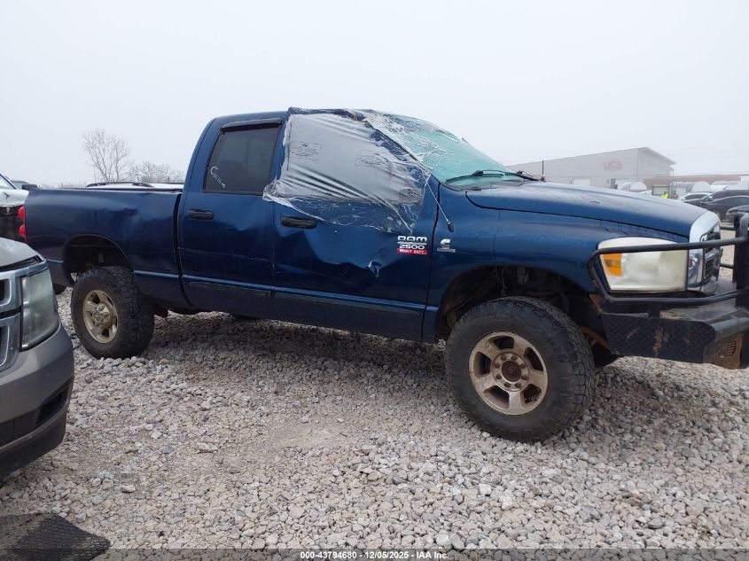 2007 Dodge Ram 2500 Slt/Trx4 Off Road/Sport/Power Wagon VIN: 1D7KS28A77J600729 Lot: 43794680