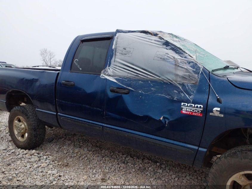 2007 Dodge Ram 2500 Slt/Trx4 Off Road/Sport/Power Wagon VIN: 1D7KS28A77J600729 Lot: 43794680