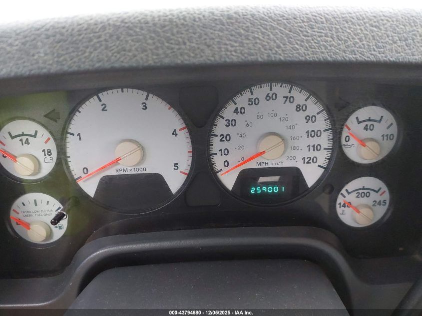 2007 Dodge Ram 2500 Slt/Trx4 Off Road/Sport/Power Wagon VIN: 1D7KS28A77J600729 Lot: 43794680