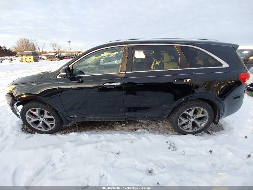 2016 Kia Sorento 3.3L Sx VIN: 5XYPKDA55GG099588 Lot: 43794683