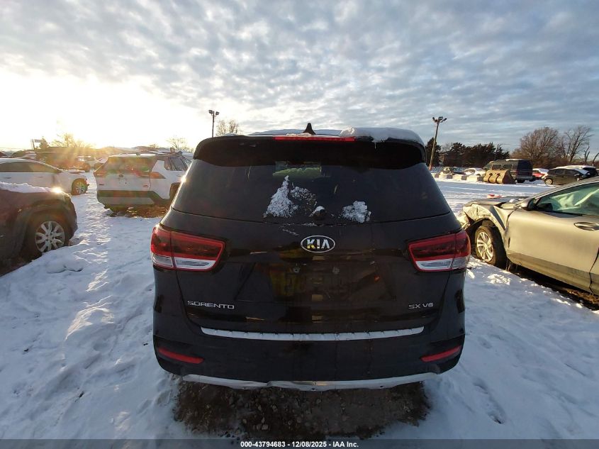 2016 Kia Sorento 3.3L Sx VIN: 5XYPKDA55GG099588 Lot: 43794683