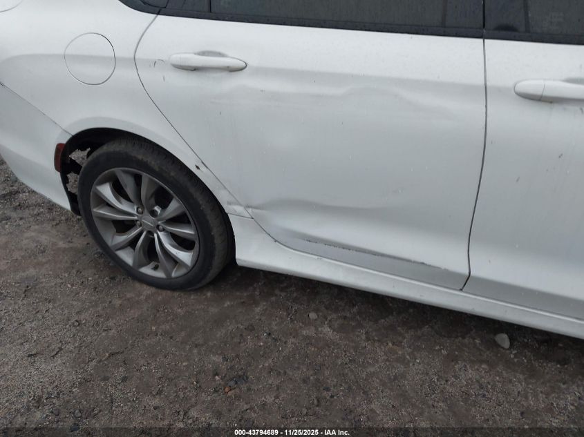 2015 Chrysler 200 S VIN: 1C3CCCBB0FN598479 Lot: 43794689