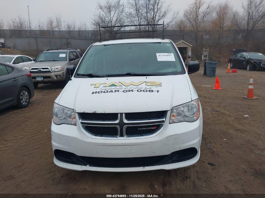 2017 Dodge Grand Caravan Se VIN: 2C4RDGBG3HR568095 Lot: 43794693