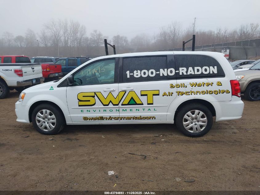 2017 Dodge Grand Caravan Se VIN: 2C4RDGBG3HR568095 Lot: 43794693