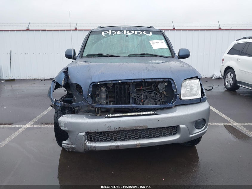 2003 Toyota Sequoia Sr5 V8 VIN: 5TDBT44A43S174665 Lot: 43794756