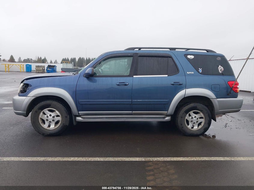 2003 Toyota Sequoia Sr5 V8 VIN: 5TDBT44A43S174665 Lot: 43794756