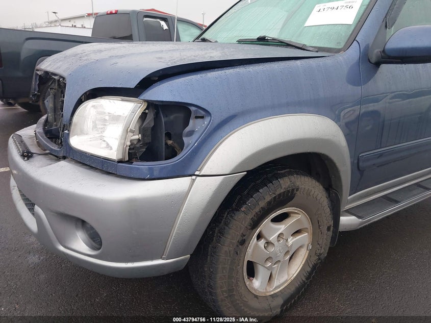2003 Toyota Sequoia Sr5 V8 VIN: 5TDBT44A43S174665 Lot: 43794756